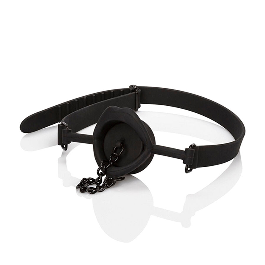 CALEXOTICS Scandal Bâillon Plug Silicone Noir — vue détaillée