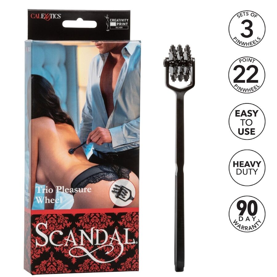 CALEXOTICS Scandale Triple Roue Plaisir — vue arrière