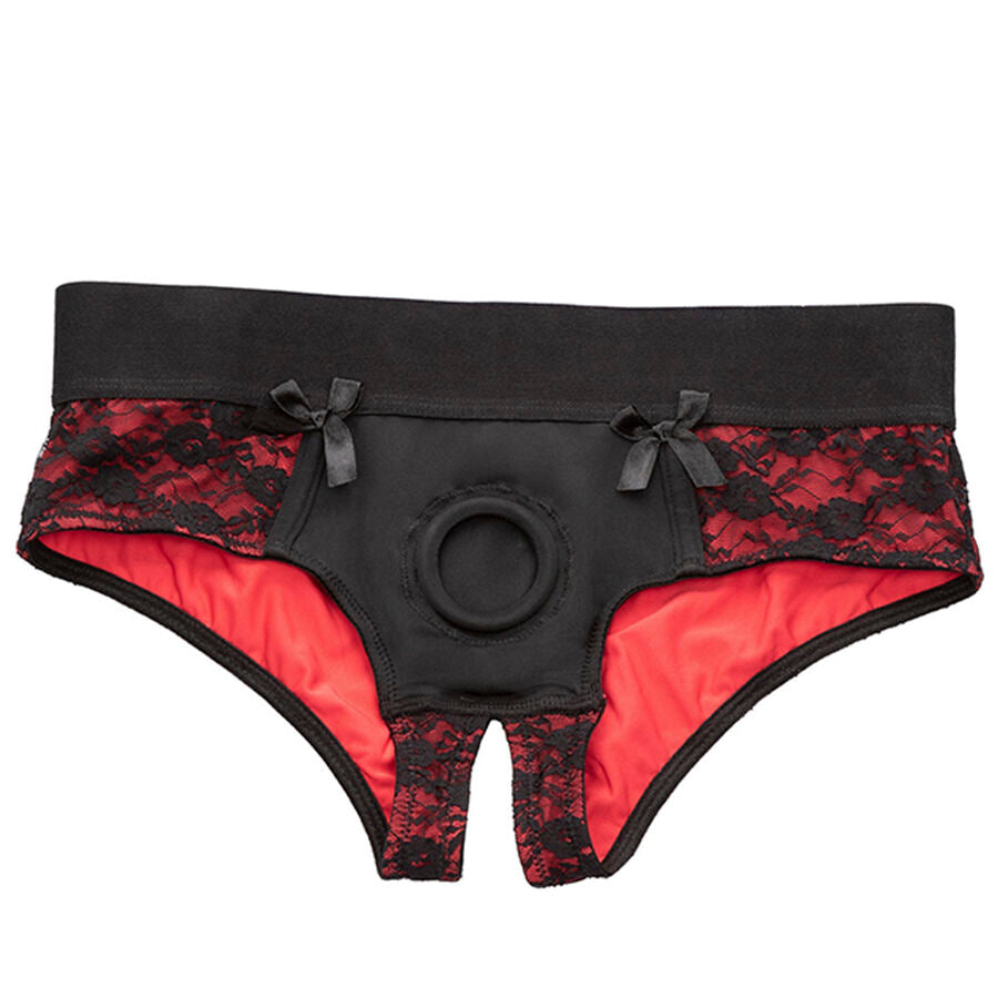 CALEXOTICS Scandal Ensemble Culottes Sans Entrejambe Gode Taille L/Xl — vue détaillée