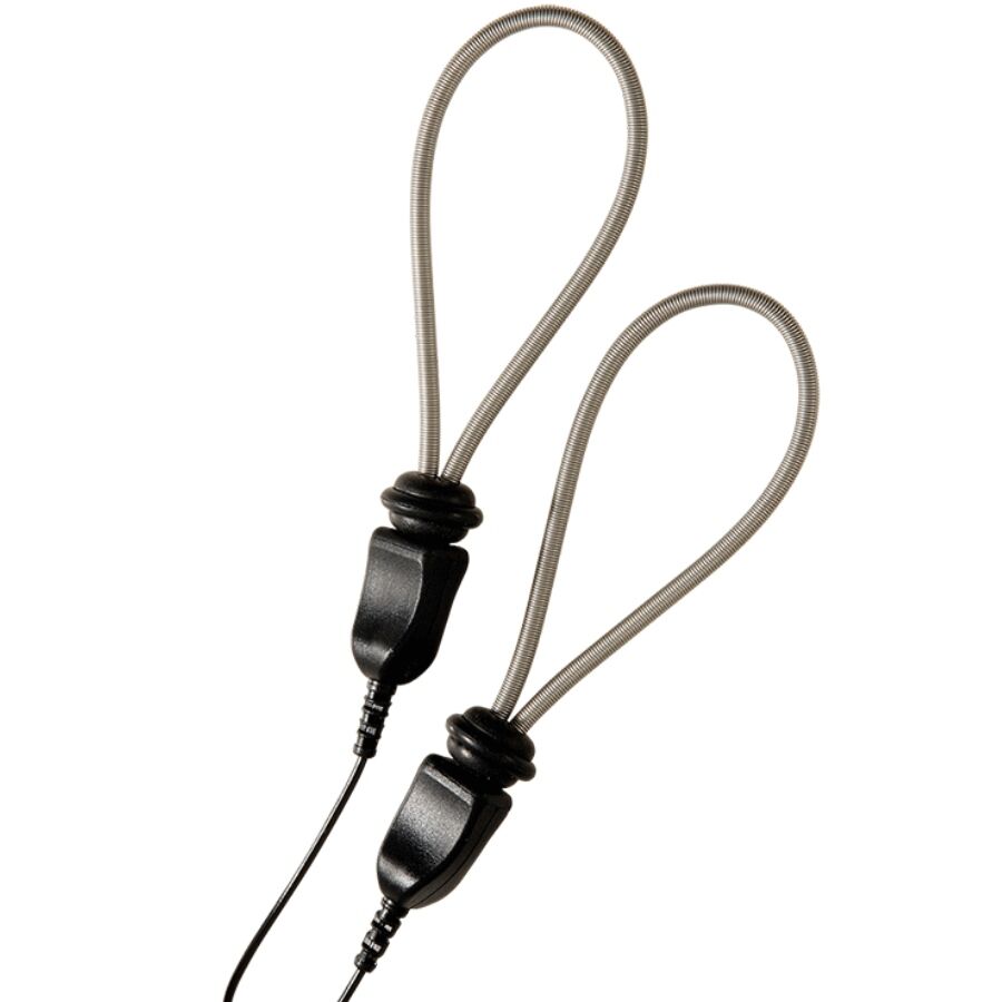 ELECTRASTIM Electraloops E-Stim Anneaux Pénis Métalliques Réglables - Aura Intime