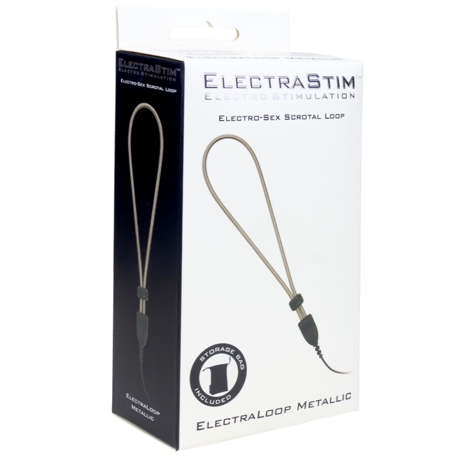ELECTRASTIM Electraloop Anneau Scrotal Réglable Métal — vue arrière
