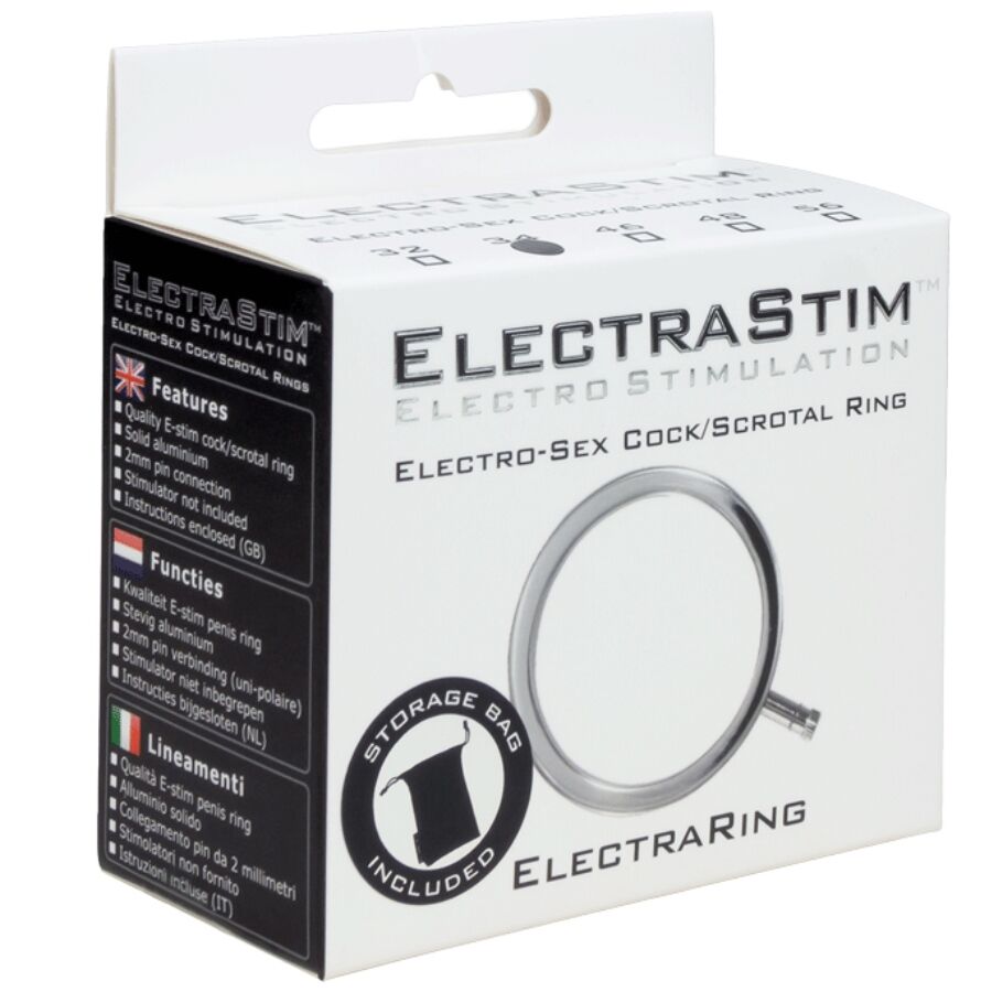 ELECTRASTIM Electrarings Anneau Pénis Métal 34 Mm — vue alternative