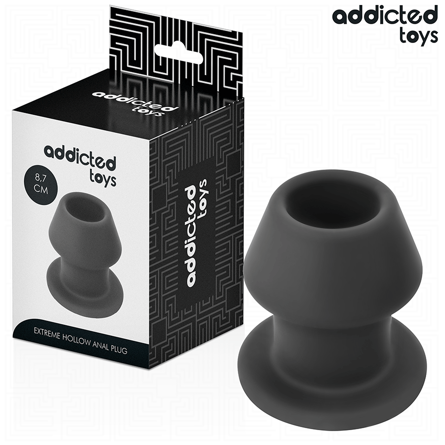 ADDICTED TOYS Plug Anal Creux Extrême Taille M 8,7 Cm - Aura Intime