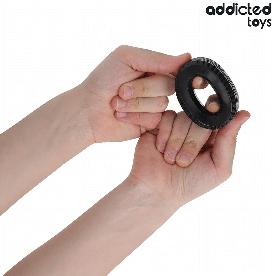 ADDICTED TOYS Anneau Pénitensif Extra Épais — vue détaillée