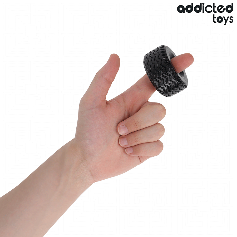 ADDICTED TOYS Anneau Pénitensif Extra Épais — accessoires inclus