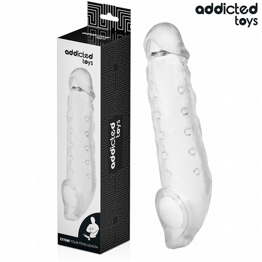 ADDICTED TOYS Extension Pénis Transparente Taille S 23 Cm - Aura Intime