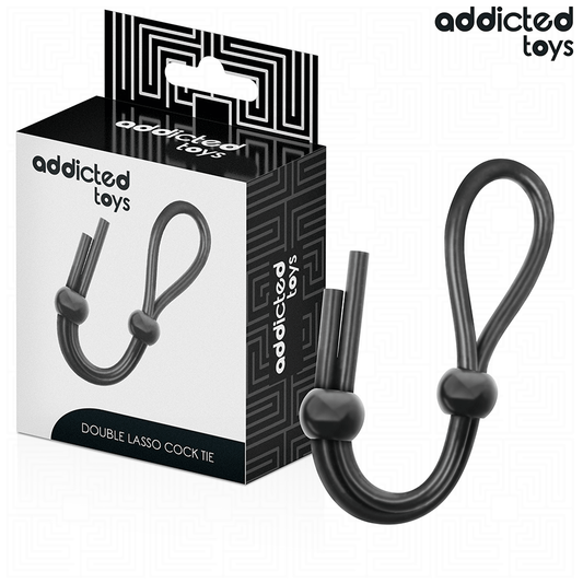ADDICTED TOYS Corde Silicone Pénis À Double Boucle - Aura Intime