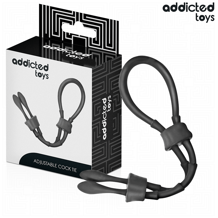 ADDICTED TOYS Corde Silicone Réglable Pénis - Aura Intime