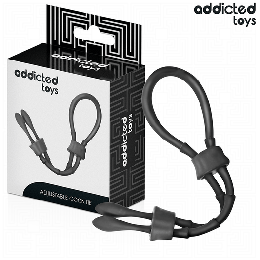 ADDICTED TOYS Corde Silicone Réglable Pénis - Aura Intime