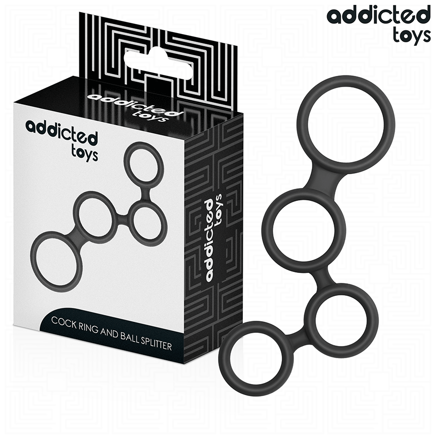 ADDICTED TOYS Anneau Pénis Séparateurs Testicules - Aura Intime