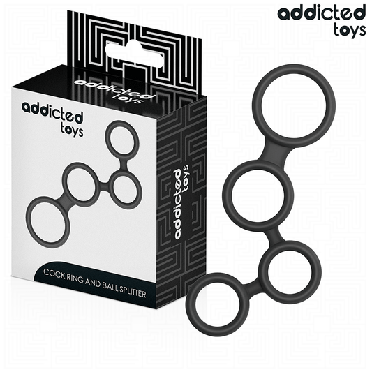 ADDICTED TOYS Anneau Pénis Séparateurs Testicules - Aura Intime