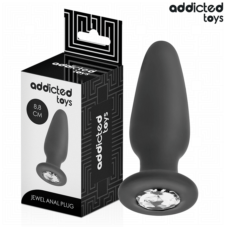 ADDICTED TOYS Plug Anal Bijou Taille S 8,8 Cm - Aura Intime