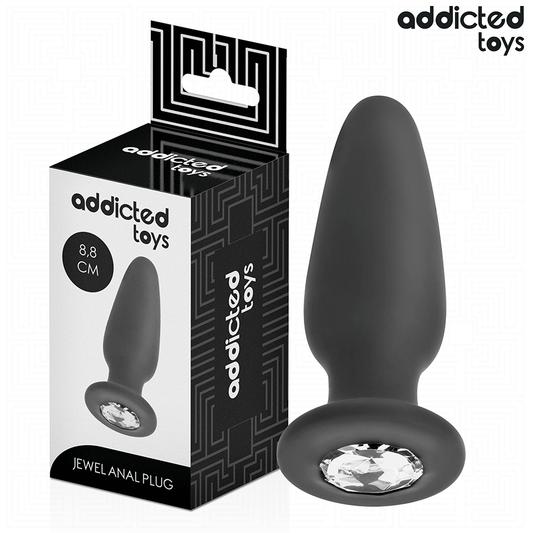 ADDICTED TOYS Plug Anal Bijou Taille S 8,8 Cm - Aura Intime