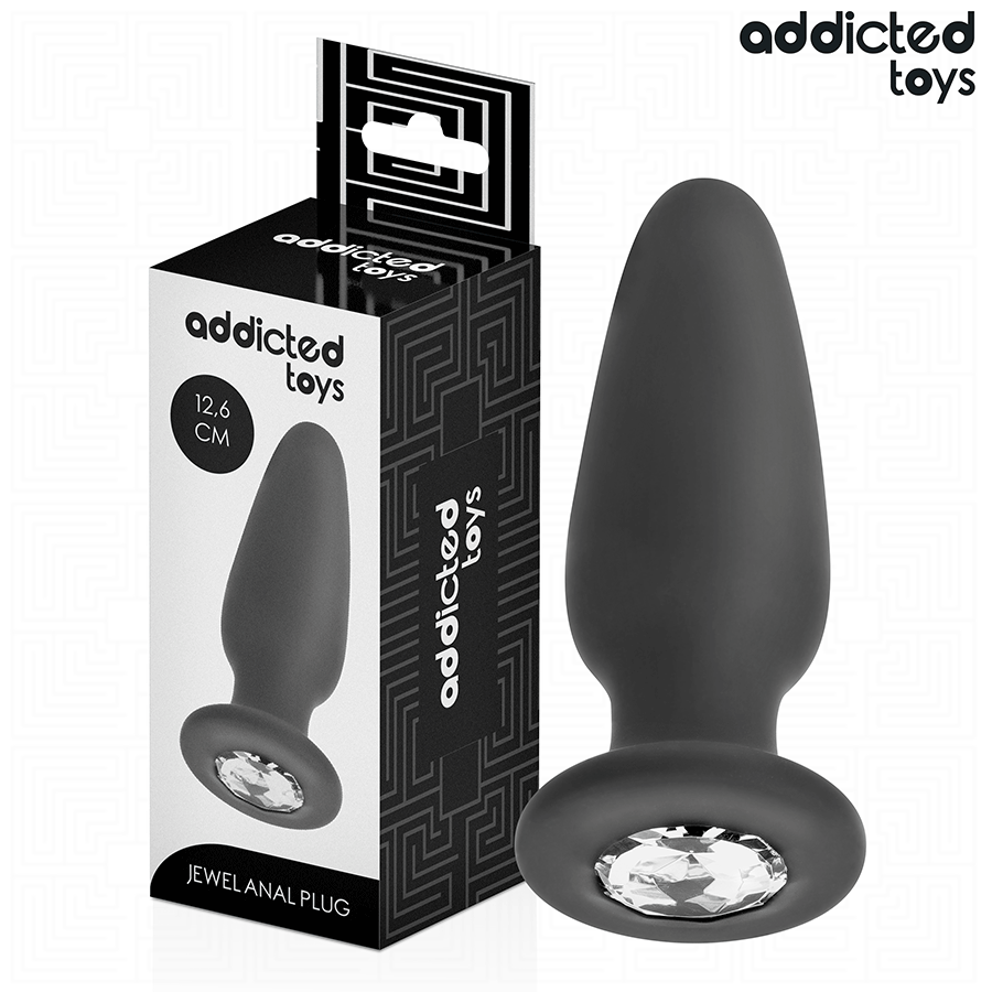 ADDICTED TOYS Plug Anal Bijou Taille L 12,6 Cm - Aura Intime