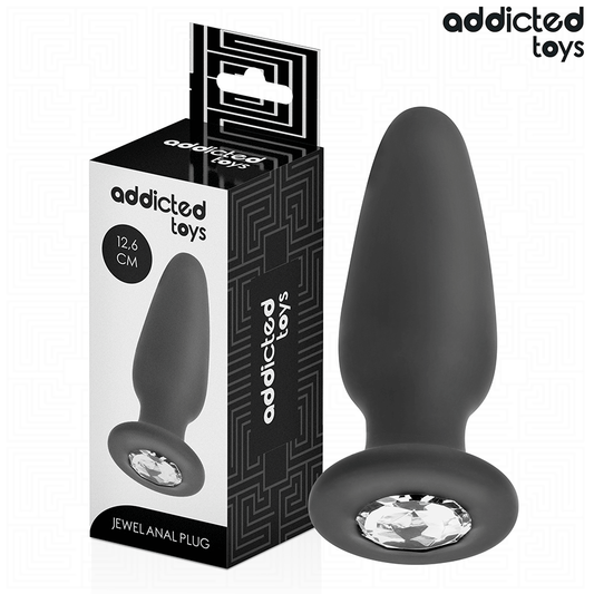 ADDICTED TOYS Plug Anal Bijou Taille L 12,6 Cm - Aura Intime