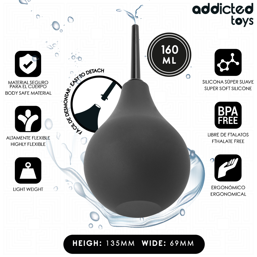 ADDICTED TOYS Nettoyant Anal Voyage Taille M 160 Ml — vue détaillée