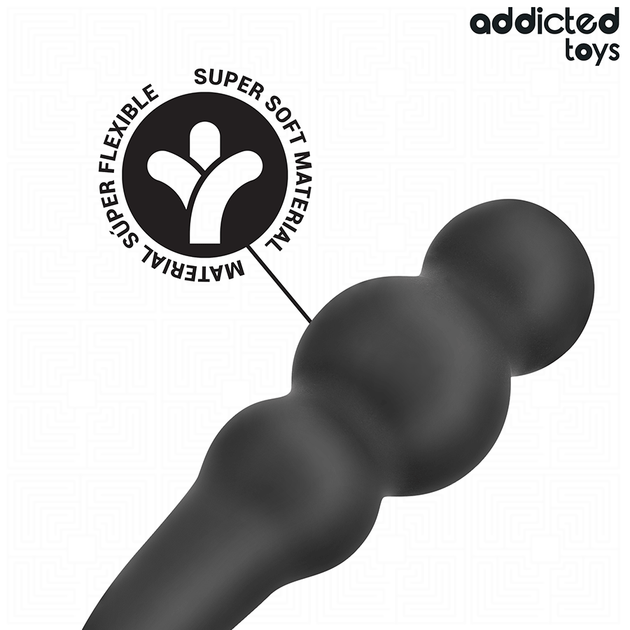 ADDICTED TOYS Plug Anal Anneau Modèle 1 — vue arrière