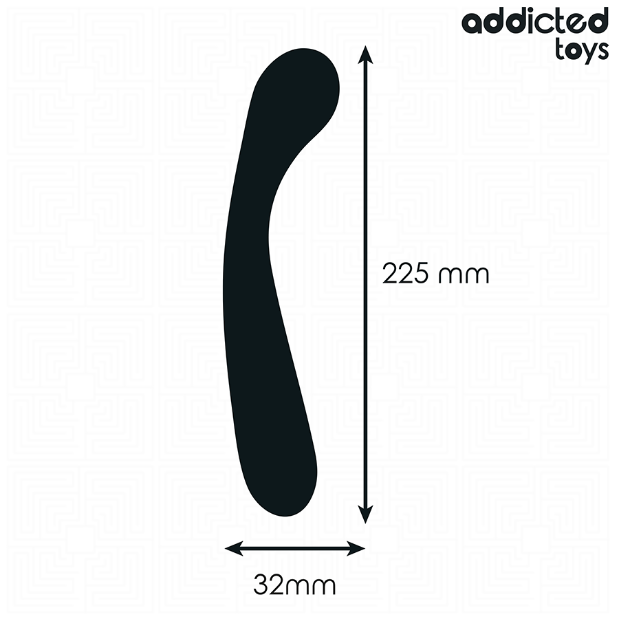 ADDICTED TOYS Masseur Anal 22,5 Cm — vue arrière