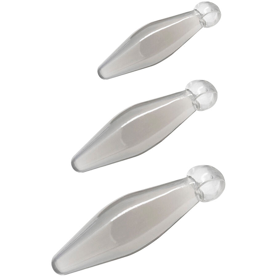 TOYJOY Jeu Anal Finger Rimmer 3 Pièces Transparent - Aura Intime