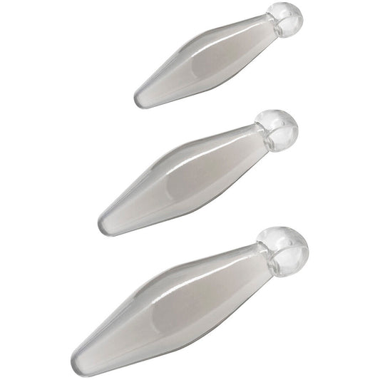 TOYJOY Jeu Anal Finger Rimmer 3 Pièces Transparent - Aura Intime