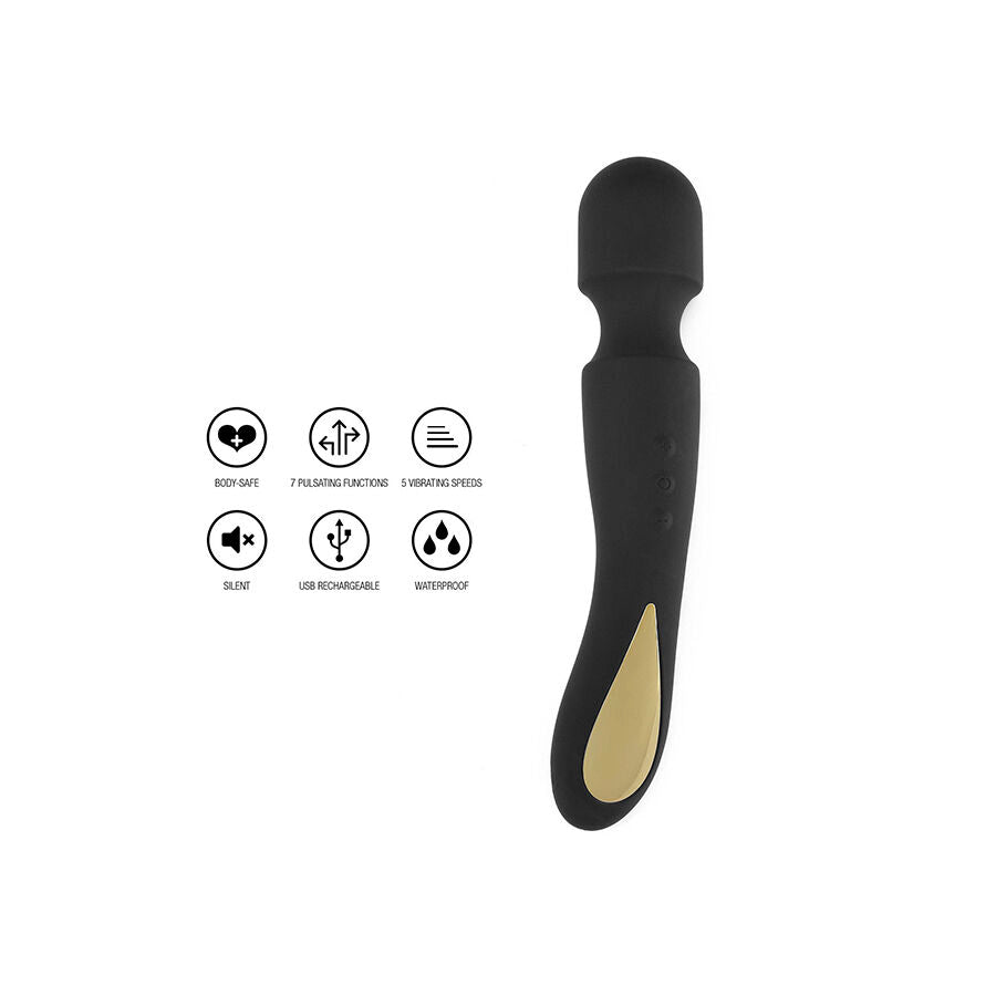 TOYJOY Baguette Massage Zenith Light Noire — vue détaillée