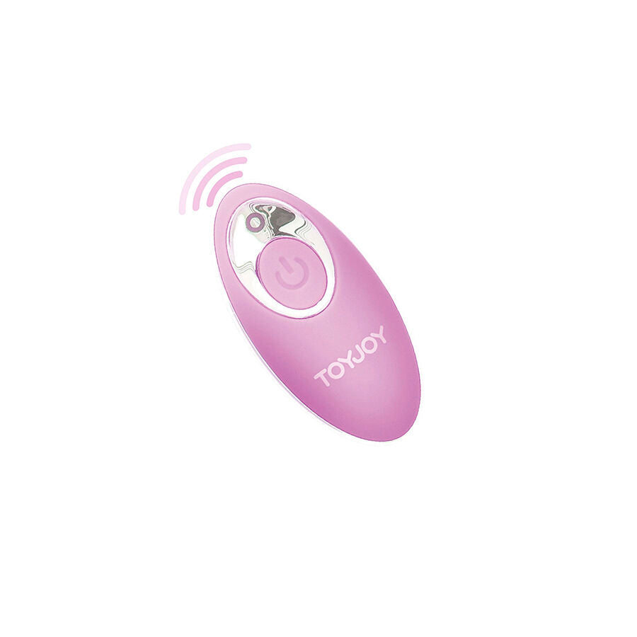 TOYJOY HAPPINESS YOU CRACK ME UP VIBRATEUR ROSE TÉLÉCOMMANDE — vue détaillée