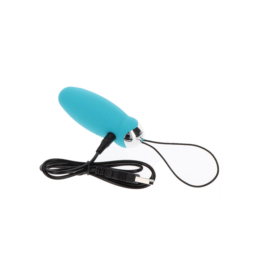 TOYJOY HAPPINESS IM SO EGGCITED VIBRATEUR TÉLÉCOMMANDE BLEU — vue arrière