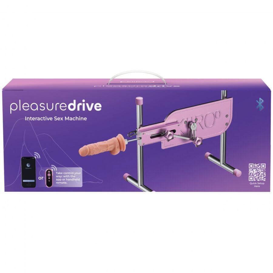 KIIROO Pleasure Drive Machine Sexuelle Interactive — vue arrière