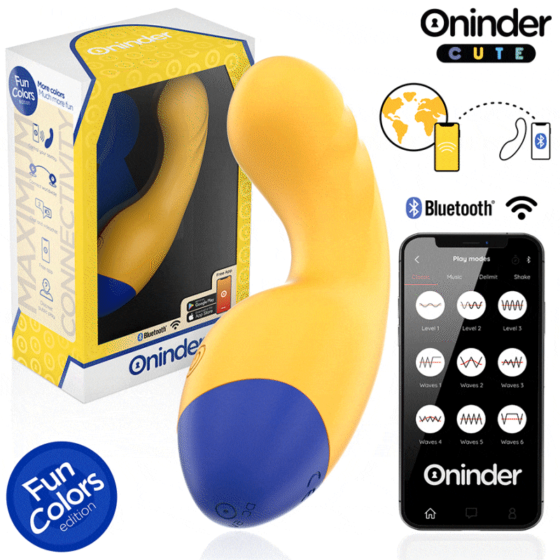 ONINDER CUTE Love Buddy Master Vibrateur Point G - Application Mondial... — vue détaillée