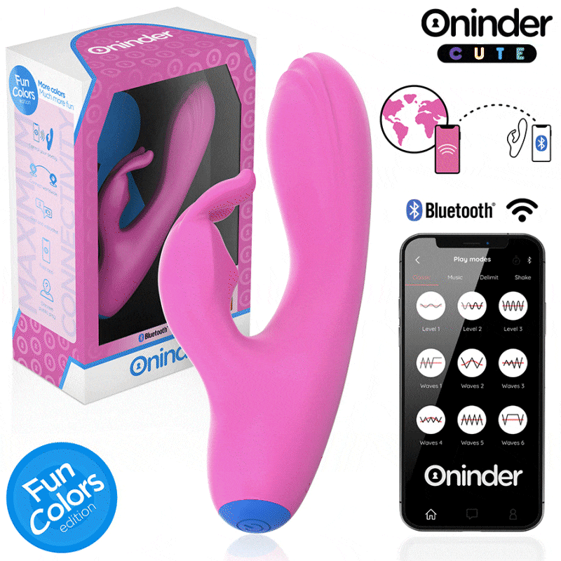 ONINDER CUTE Love Bunny Vibrateur Point G Clitoris - Application Gratu... — vue détaillée