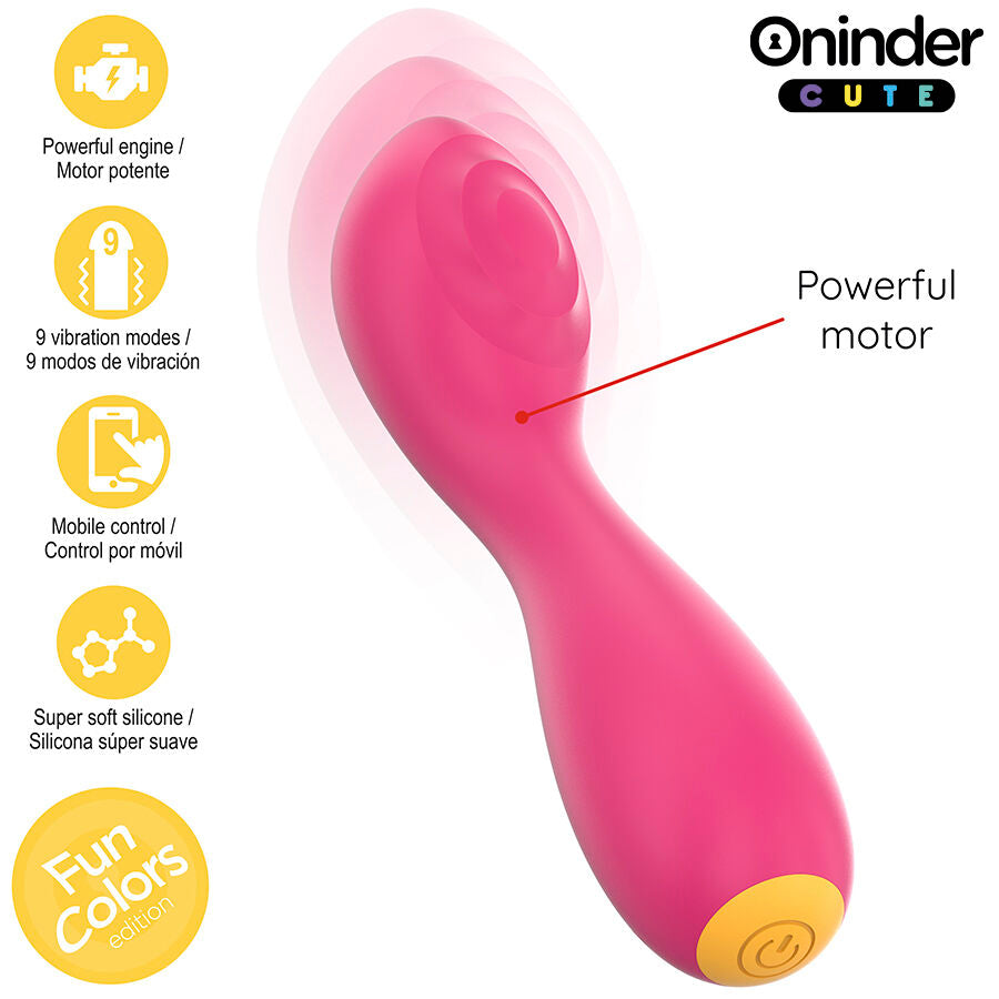 ONINDER CUTE Love Buddy Master Vibrateur Point G - Application Mondial... — vue arrière