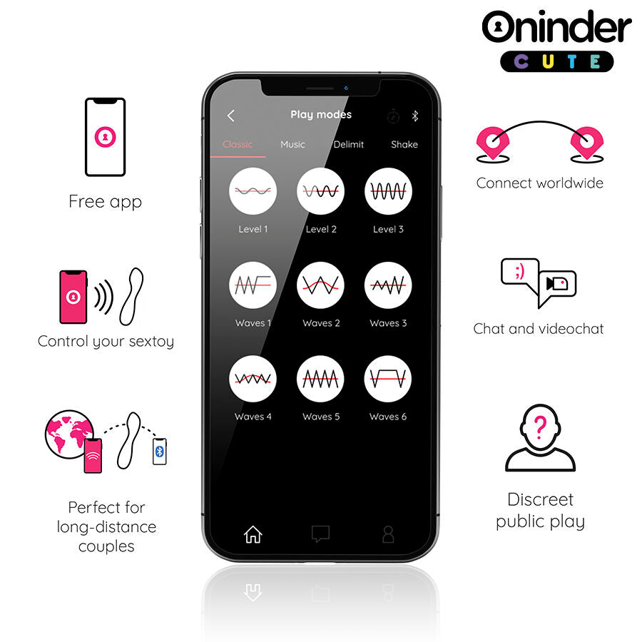 ONINDER CUTE Love Buddy Master Vibrateur Point G - Application Mondial... — vue alternative