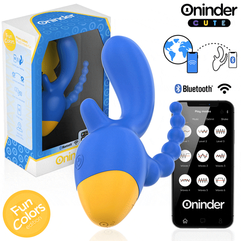 ONINDER CUTE Love 3 Some Triple Vibrateur - Application Gratuite Dans ... — vue détaillée