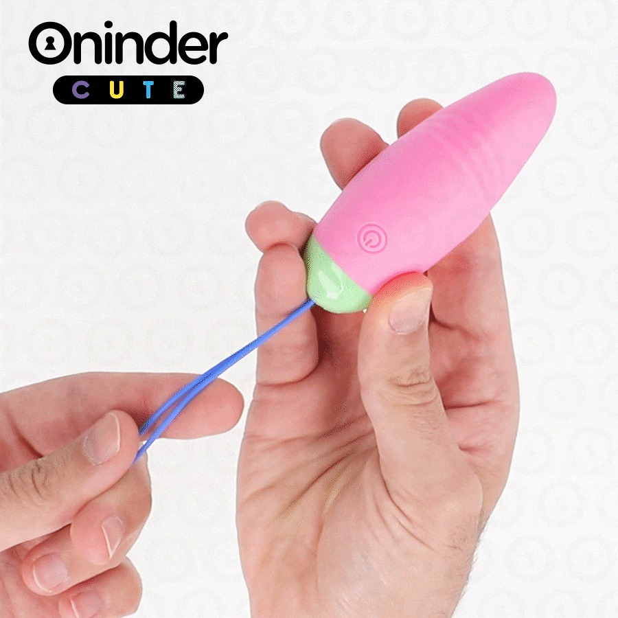 ONINDER CUTE Œuf Silicone Vibrant Rotatif À 360° - Application Mondial... — vue détaillée