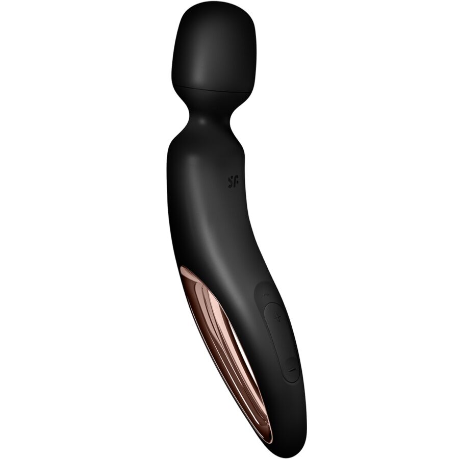 SATISFYER WAND Masseur Vibrant Wand Erland Noir — vue alternative