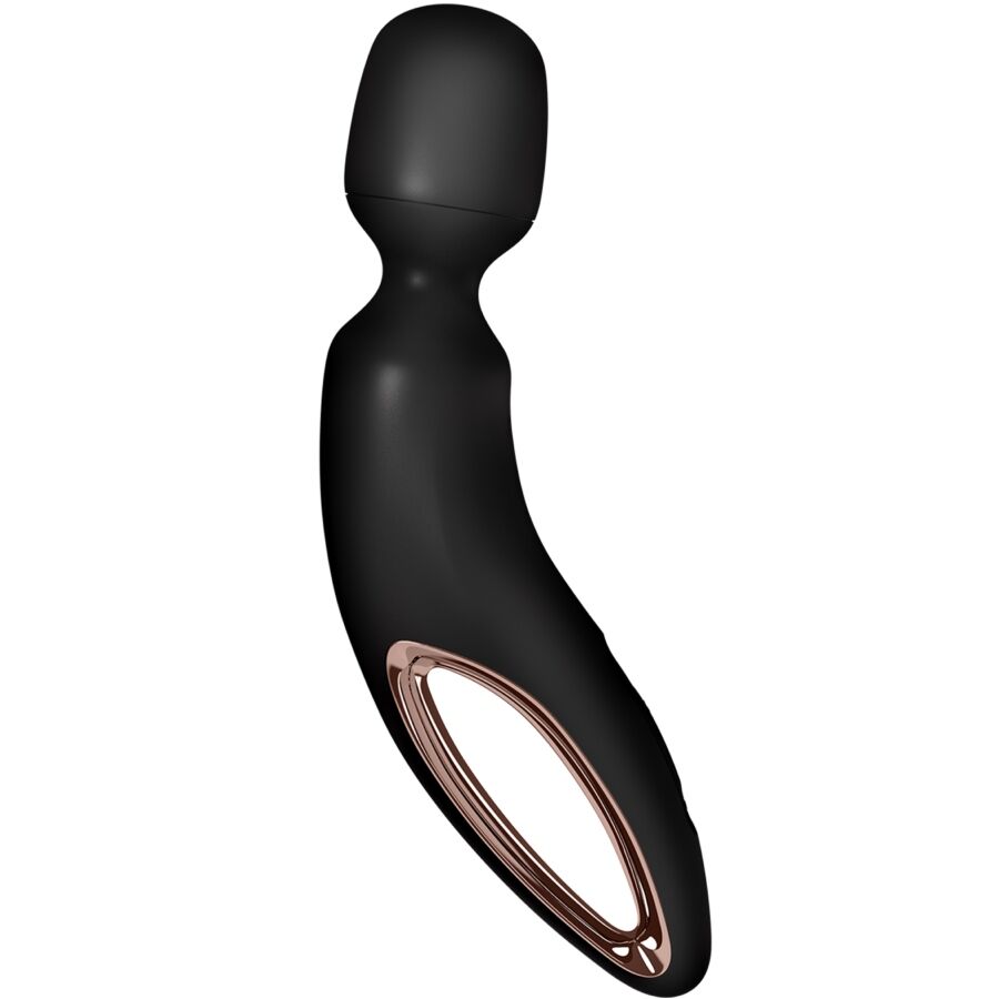 SATISFYER WAND Masseur Vibrant Wand Erland Noir — vue arrière