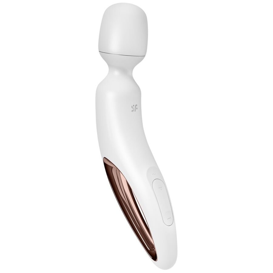 SATISFYER WAND Wand Erland Masseur Vibrant Blanc — vue arrière