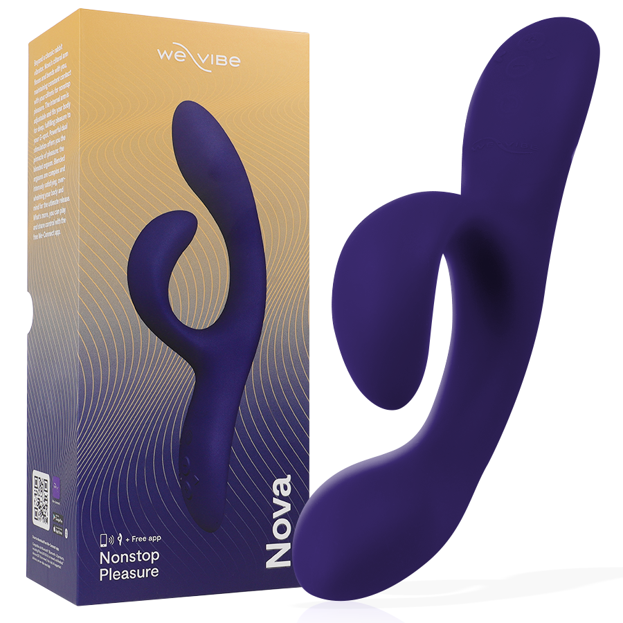 WE-VIBE Vibrateur Lapin Nova 3 Bleu Nuit - Aura Intime