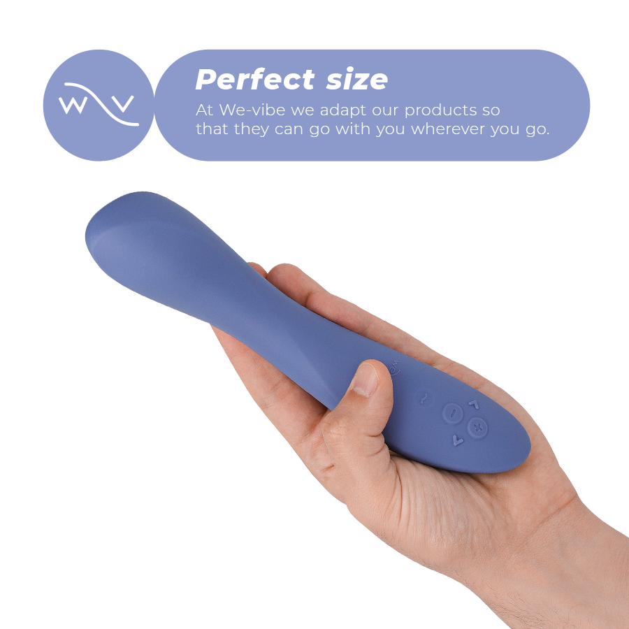 WE-VIBE RAVE 2 VIBRATEUR POINT G BLEU — vue alternative