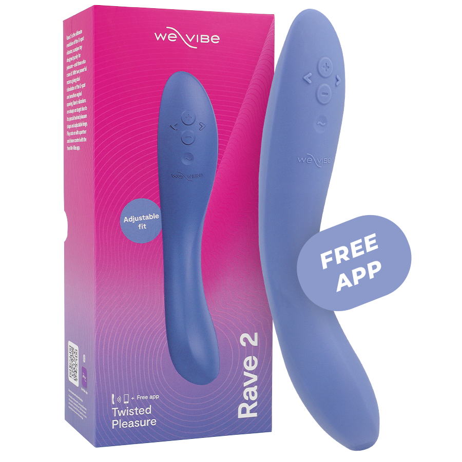 WE-VIBE RAVE 2 VIBRATEUR POINT G BLEU - Aura Intime