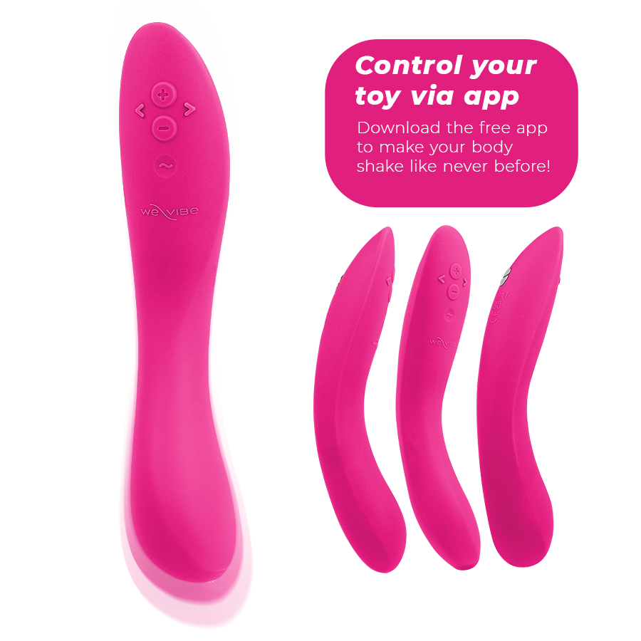 WE-VIBE RAVE 2 VIBRATEUR POINT ROSE — vue détaillée