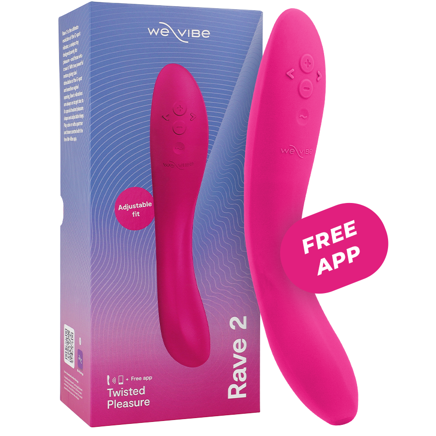 WE-VIBE RAVE 2 VIBRATEUR POINT ROSE - Aura Intime