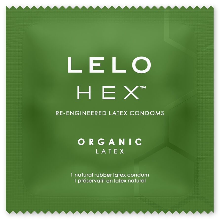 LELO Hex Boîte Préservatifs Biologiques 3 Unités — vue détaillée