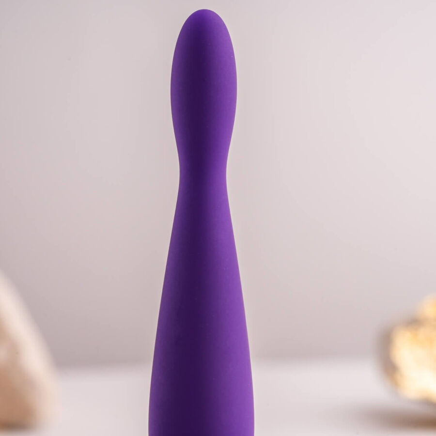 ROCKS-OFF Petite Sensations Teazer Vibrateur Plug Anal Violet — vue arrière