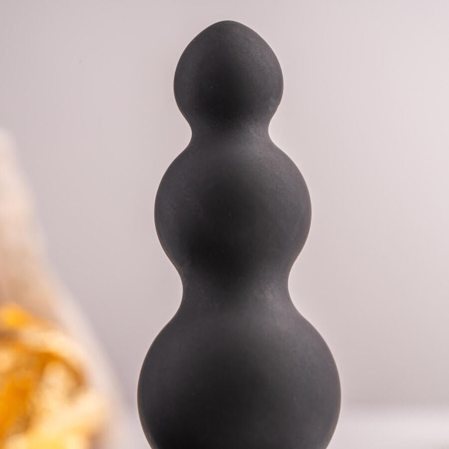 ROCKS-OFF Petite Sensations Bubbles Anal Plug Vibrateur Noir — vue alternative