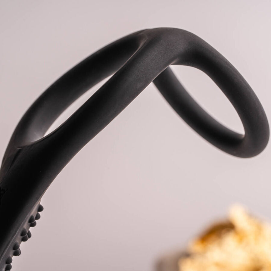 ROCKS-OFF Ro-Zen Rro Plug Anal Anneau Pénis Vibrant Noir — vue détaillée