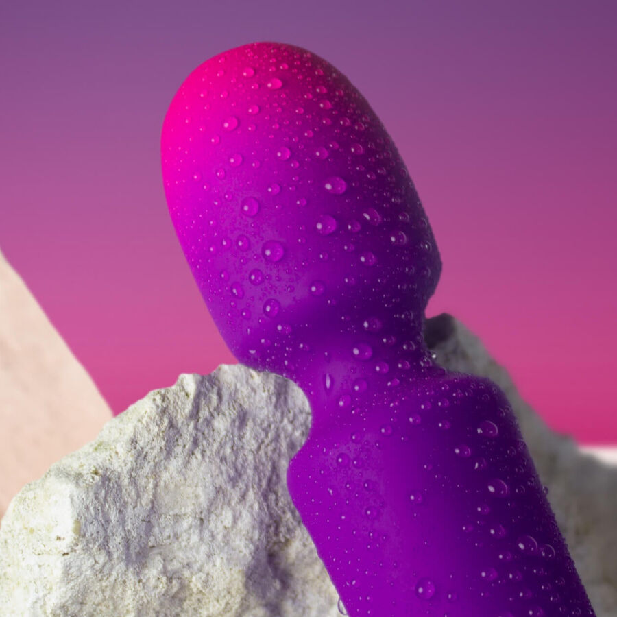 ROCKS-OFF GLO-GIRL VIBRATEUR WAND MINI VIOLET — vue alternative