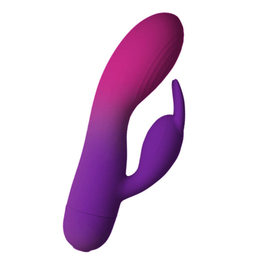 ROCKS-OFF GLO-GIRL VIBRATEUR LAPIN VIOLET - Aura Intime