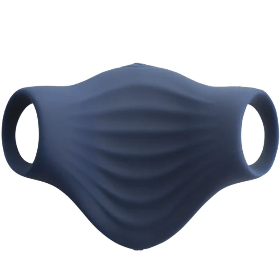 ROCKS-OFF MASTURBATEUR VIBRATEUR FLEXIBLE PALM BLUE - Aura Intime