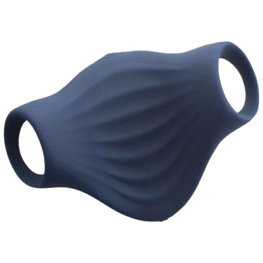 ROCKS-OFF MASTURBATEUR VIBRATEUR FLEXIBLE PALM BLUE — vue détaillée